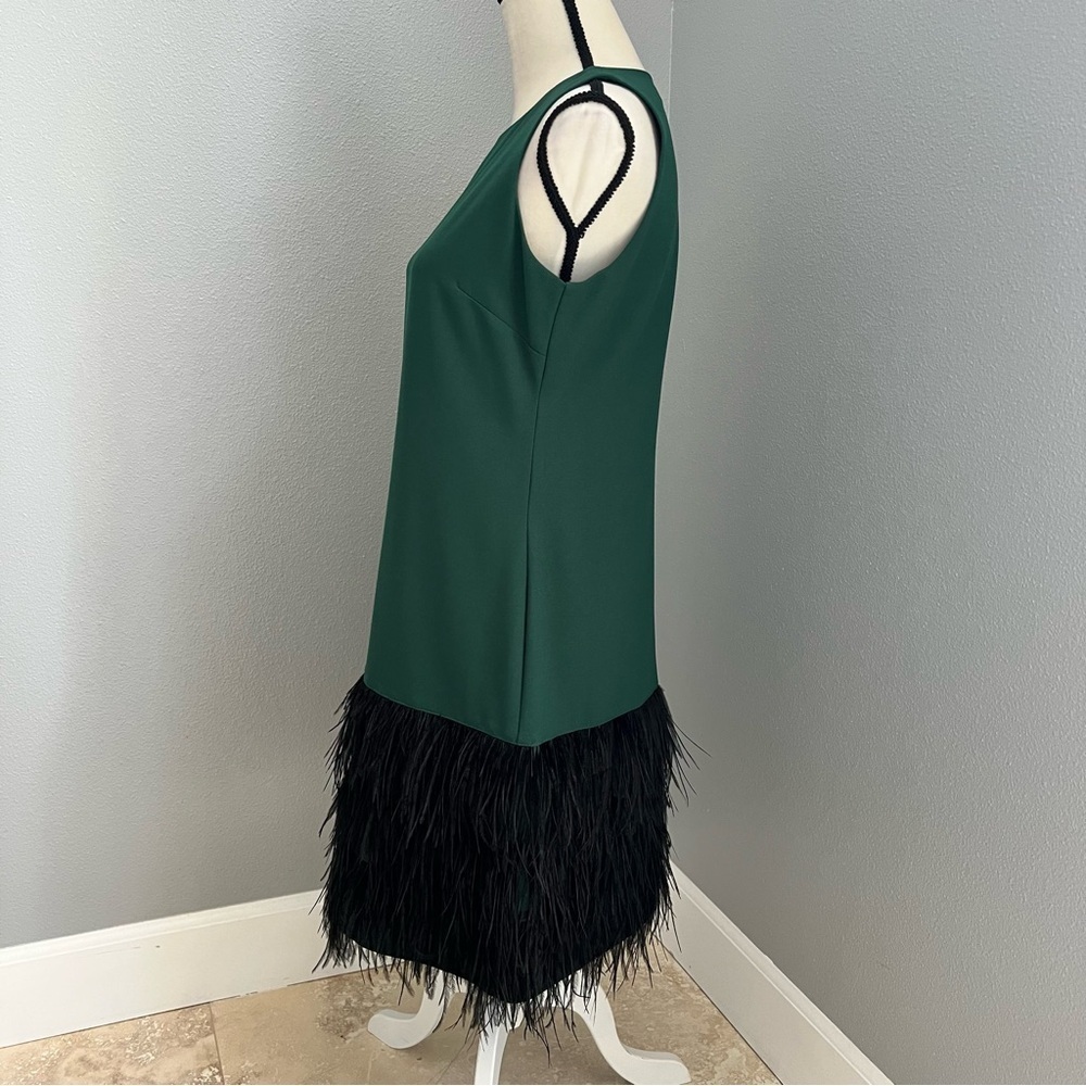 Daniel Cremieux Green Sheath Cocktail Dress NWT Sz 8 - Picture 4 of 12